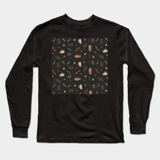 Abstract Pattern Long Sleeve T-Shirt